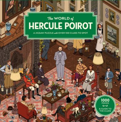 The World Of Hercule Poirot 1000 Piece Puzzle