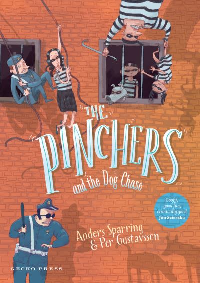 The Pinchers and the dog chase