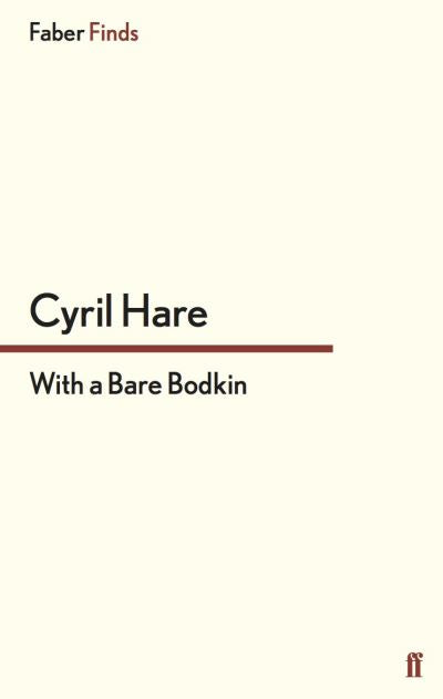 With A Bare Bodkin