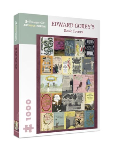Edward Gorey's Book Covers 1000-Piece Jigsaw Puzzle