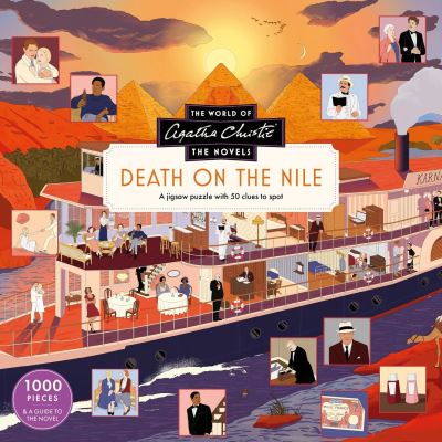 The World Of Agatha Christie: Death On The Nile: A 1000-Piece Jigsaw Puzzle With