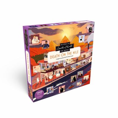 The World Of Agatha Christie: Death On The Nile: A 1000-Piece Jigsaw Puzzle With