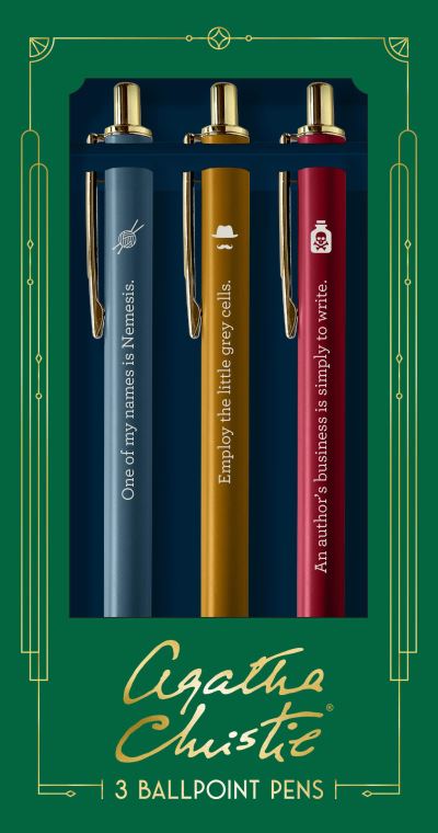 Agatha Christie Pen Set