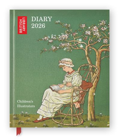 British Library: Children's Illustrators 2026 Desk Diary Planner - Week To View,
