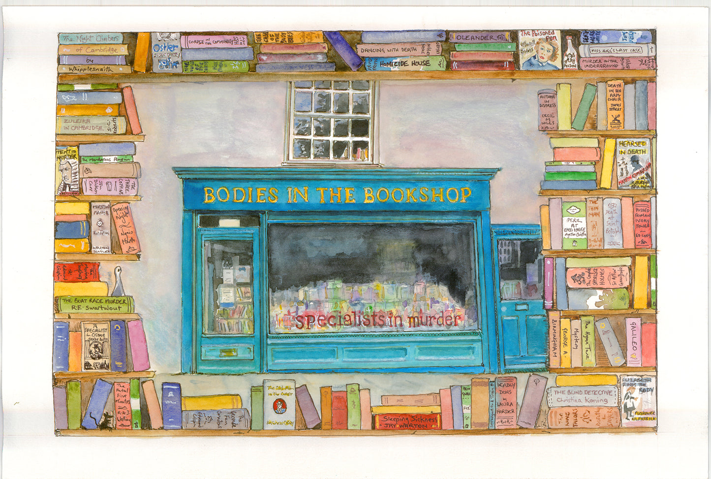 Bodies in the Bookshop: 1,000-piece Jigsaw